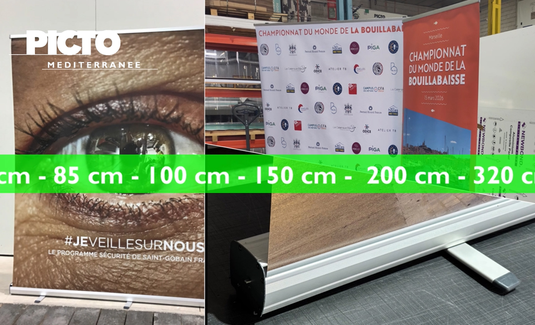 Roll-up made in Picto